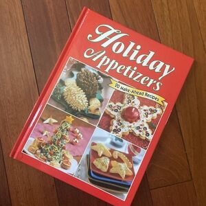 Holiday Appetizers Cookbook coffee table book